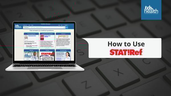 STAT!Ref - How to Use STAT!Ref on the TDS Health Platform - Video Thumbnail